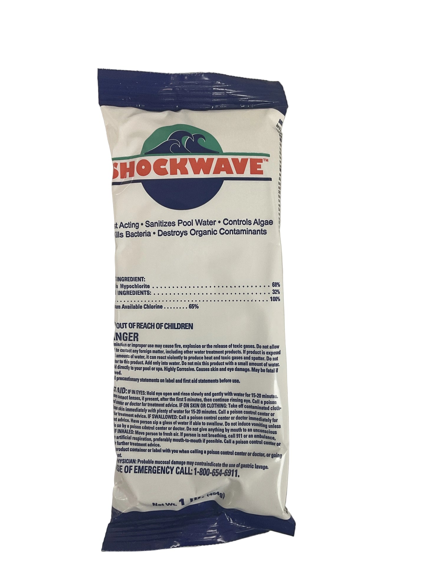 Shockwave Cal Hypo 1lb.-68%: 1lb. Bag