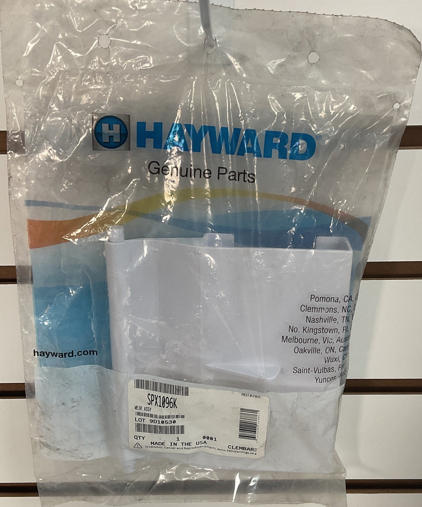 Hayward A/G Skimmer Weir