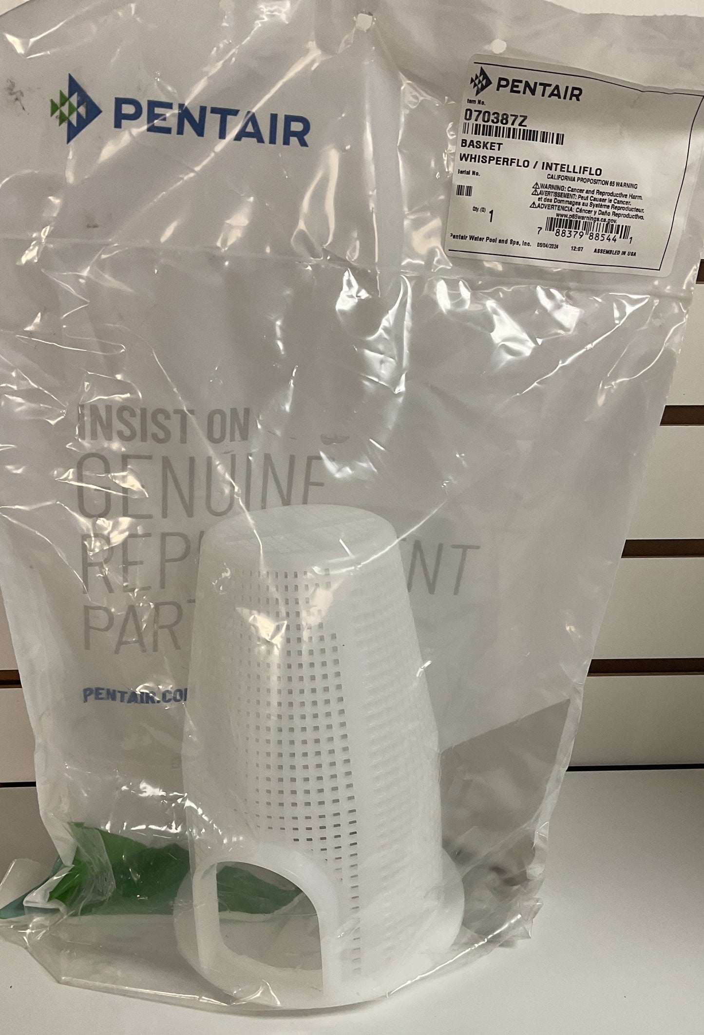 Pentair Pump Strainer Basket