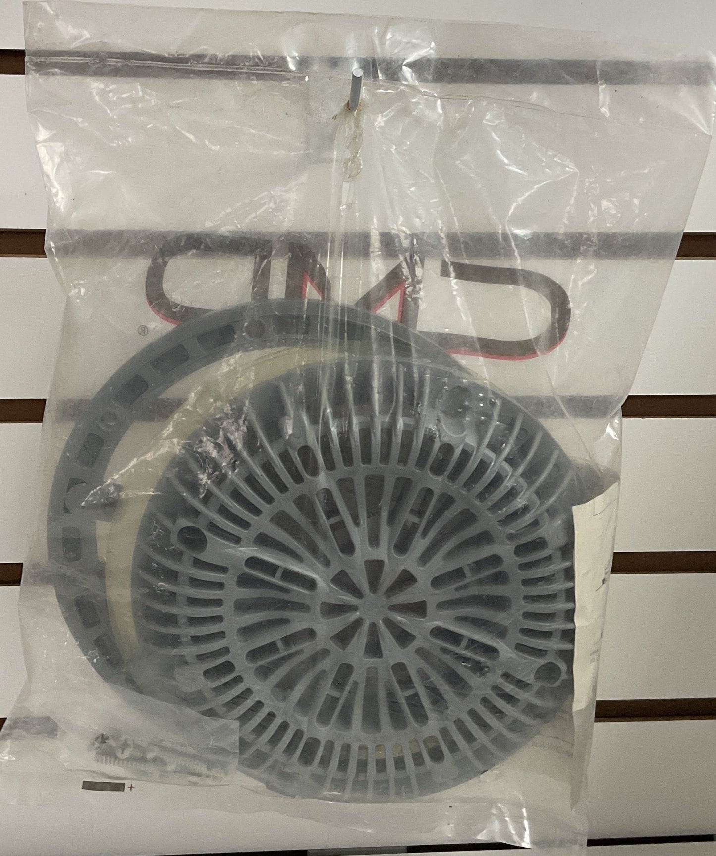 CMP Main Drain AV Lid & Ring-Grey : 8"