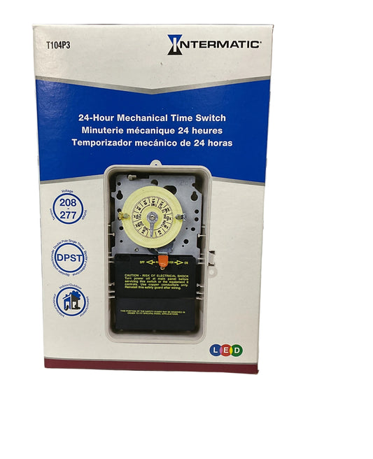 Intermatic Timer Indoor/Outdoor-Beige : 220 Volt