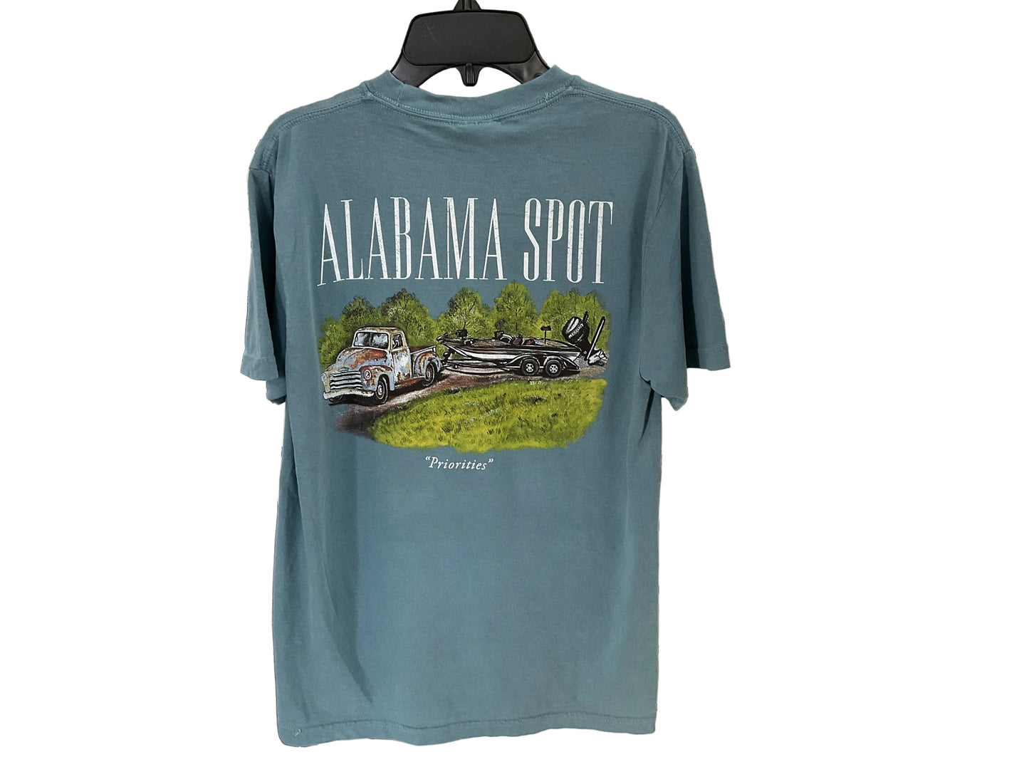 Alabama Spot “Priorities” Shirt-Ice Blue