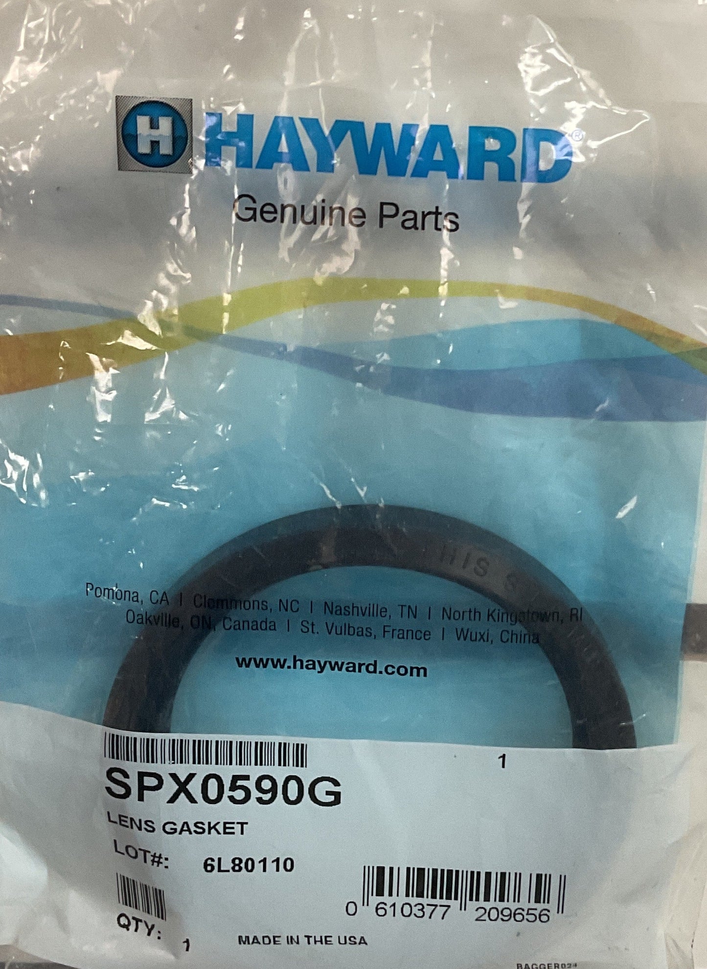 Hayward Spa Lens Gasket-Astrolite II