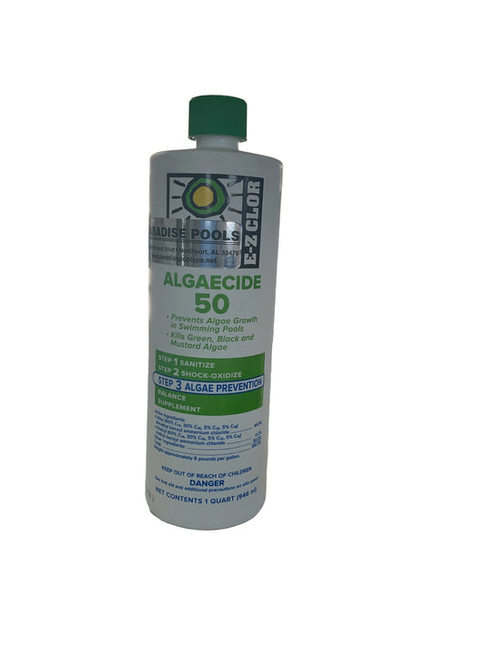 E-Z Chlor Algaecide 50-Algaecide 50 : Qt