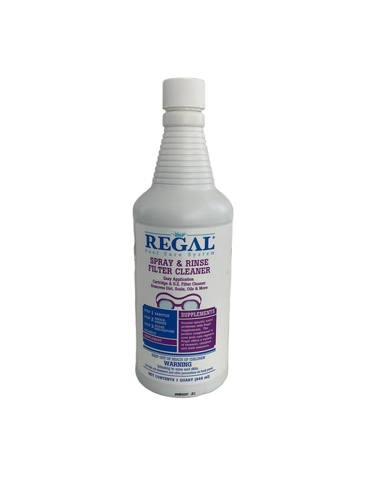 Regal Spray & Rinse Filter Cleaner