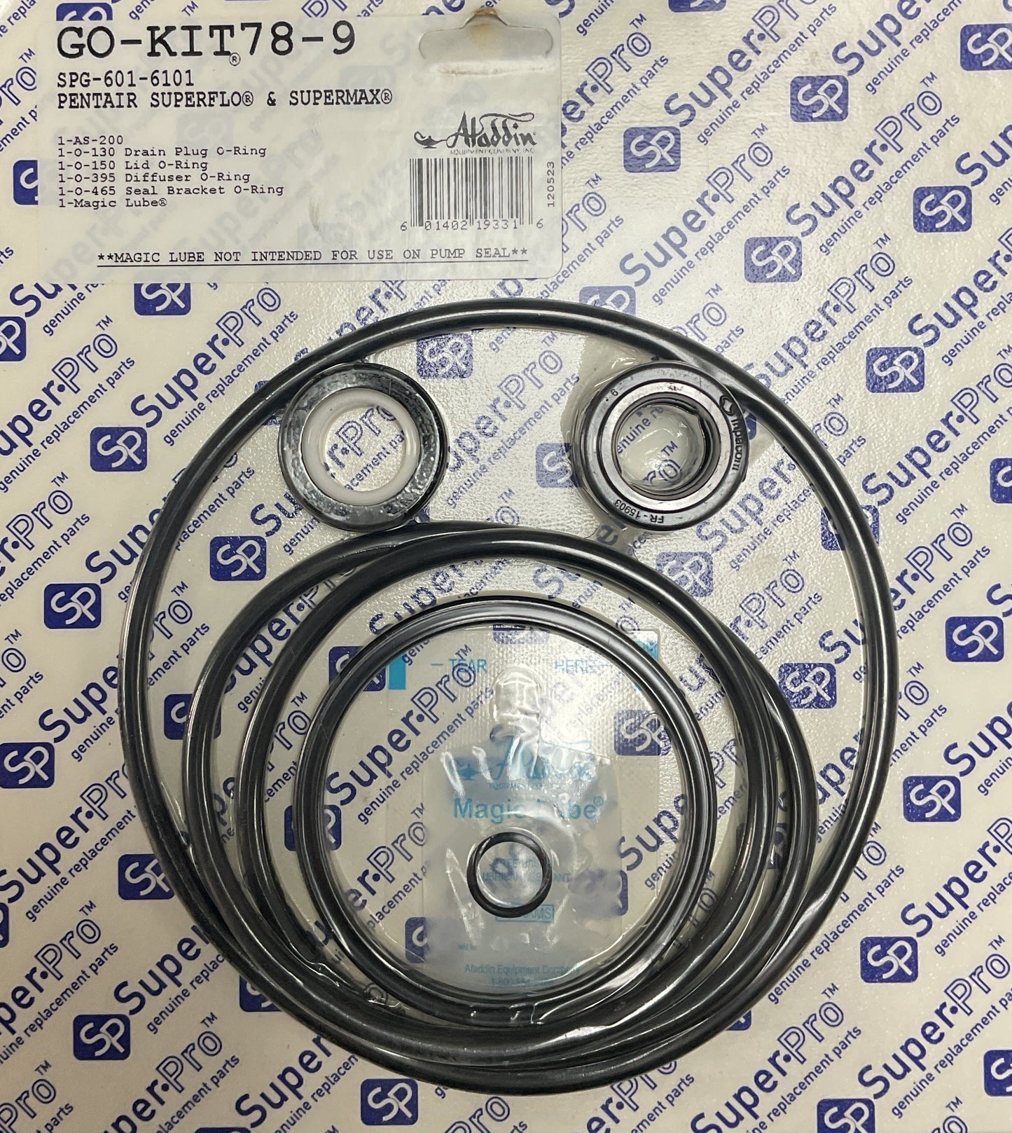 Pentair Go-Kit 78-9 Seal Kit-Superflo