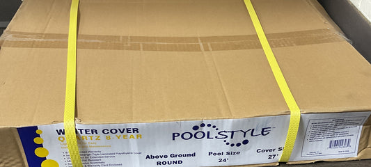 24'R Winter Cover 8yr.-Unbound A/G : 24'R