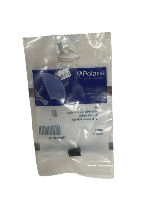 Polaris Booster Pump Drain Plug-Plastic : 1/8"