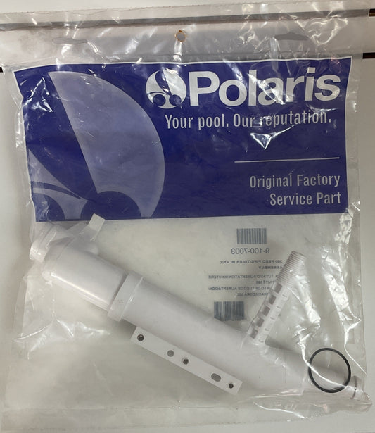 Polaris Feed Pipe w/timer blank-white